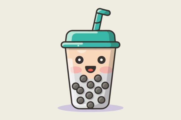 Boba Tea Vector Illustration: Your Ultimate Design Asset