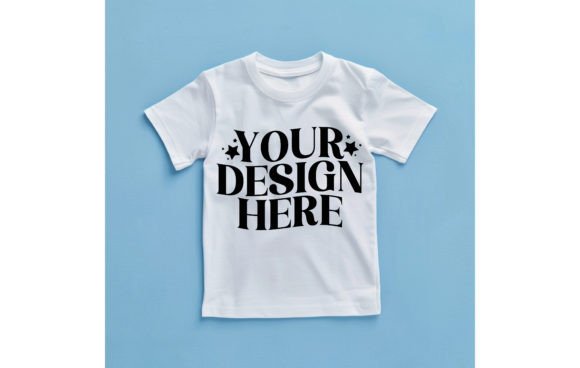 Boy Baby, Empty T-shirt with White Color: Your Ultimate Design Mockup