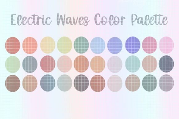 Electric Waves Procreate Color Palette: A Deep Dive