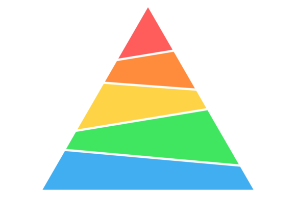 Layer Diagram Template. Color Pyramid. P: A Deep Dive