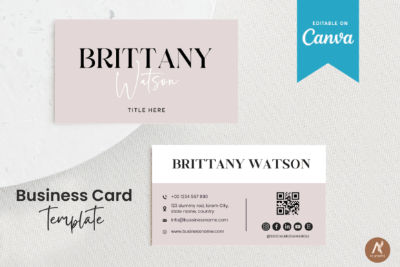 Royal Color Business Card Template: A Minimalist's Guide to Modern Branding