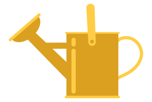 The Charming Appeal of the Watering Can Color Icon