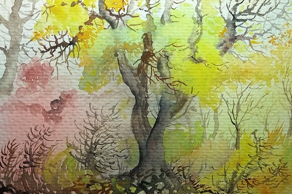 Watercolour Painting: A Type of Visual Emotion
